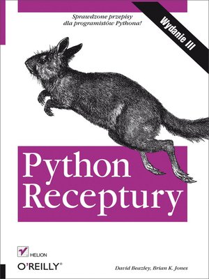 cover image of Python. Receptury. Wydanie III